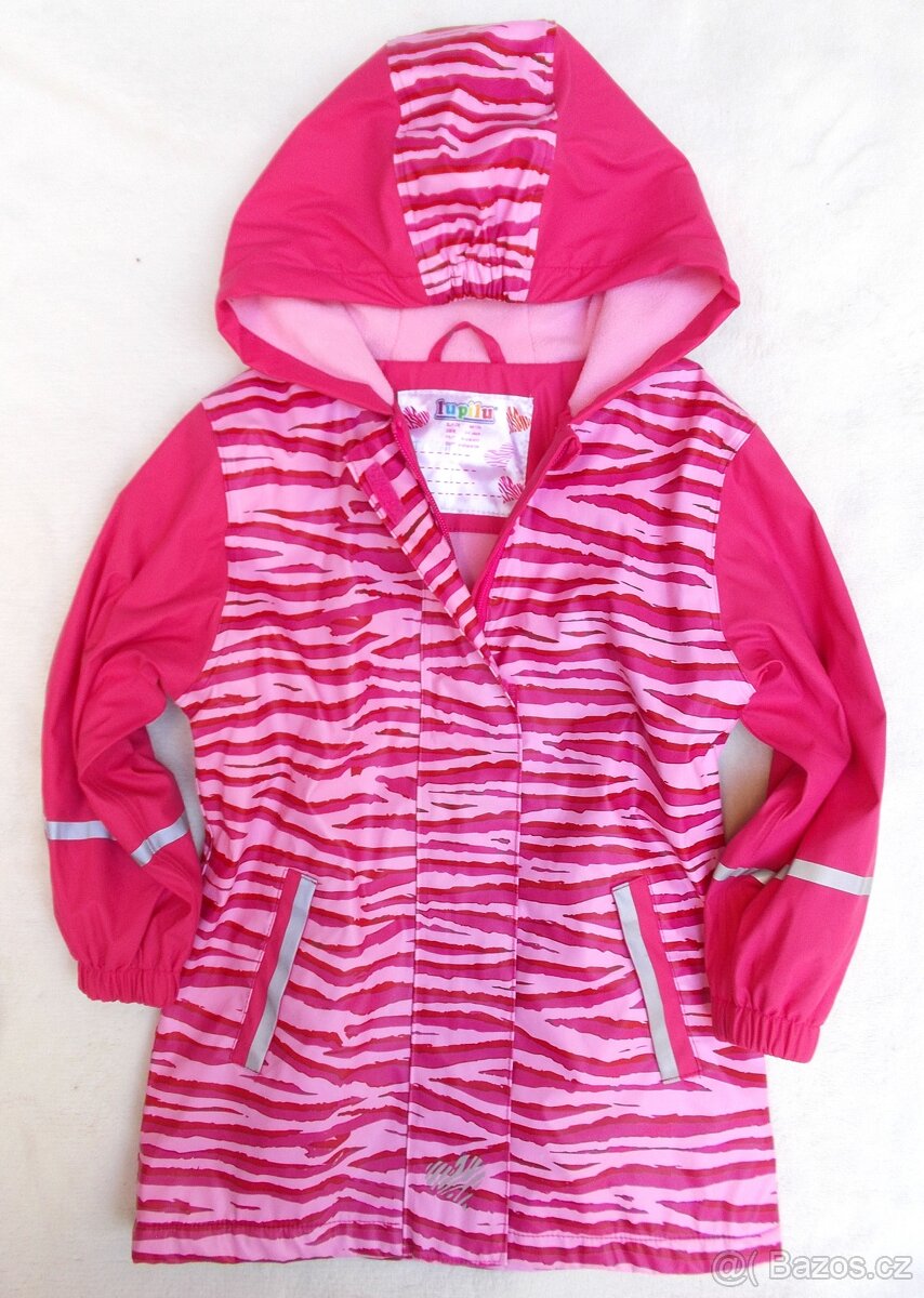 Jarní nepromokavé kabátky, bundy a vesta vel. 98 / 104 - 2