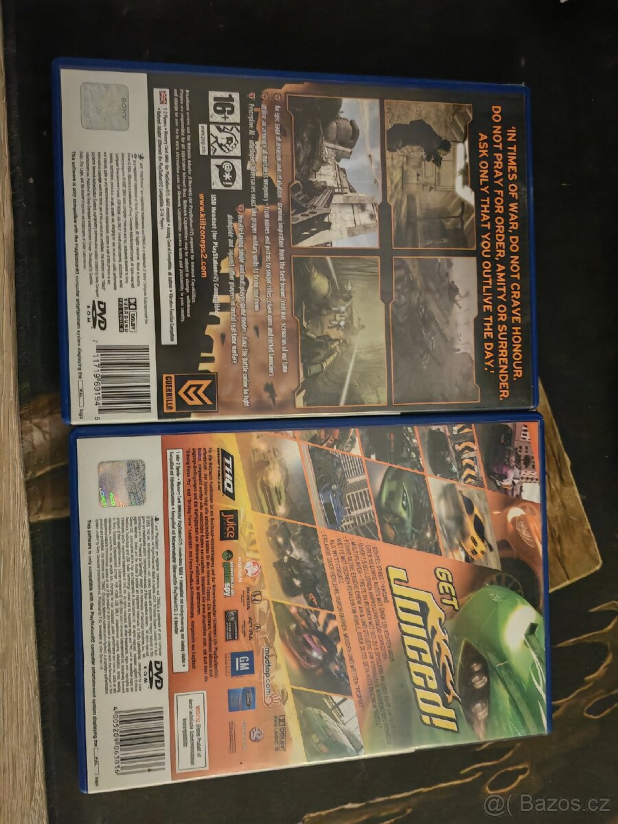 Ps2 hry killzone a juiced - 2