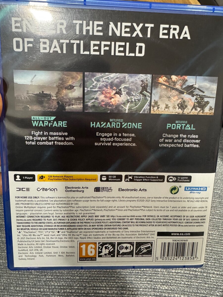 PS5 hra Battlefield 2042 - 2