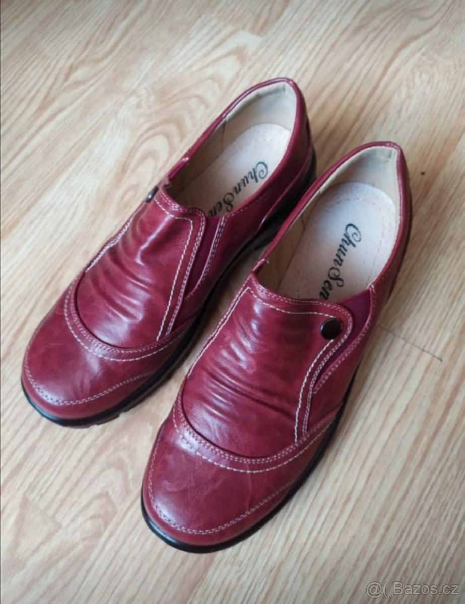 Vínové boty NOVÉ - 2