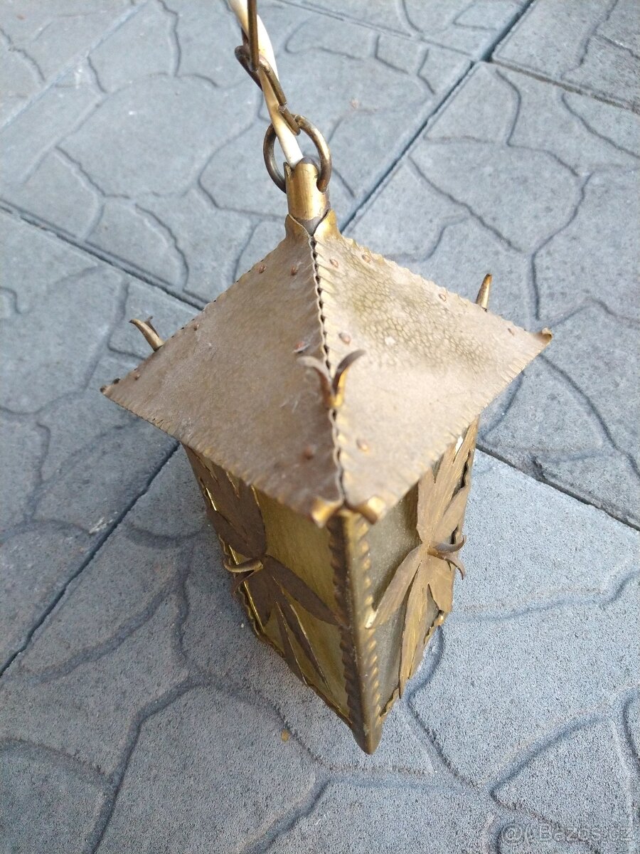 Prodám staré retro lustry a světla - 2