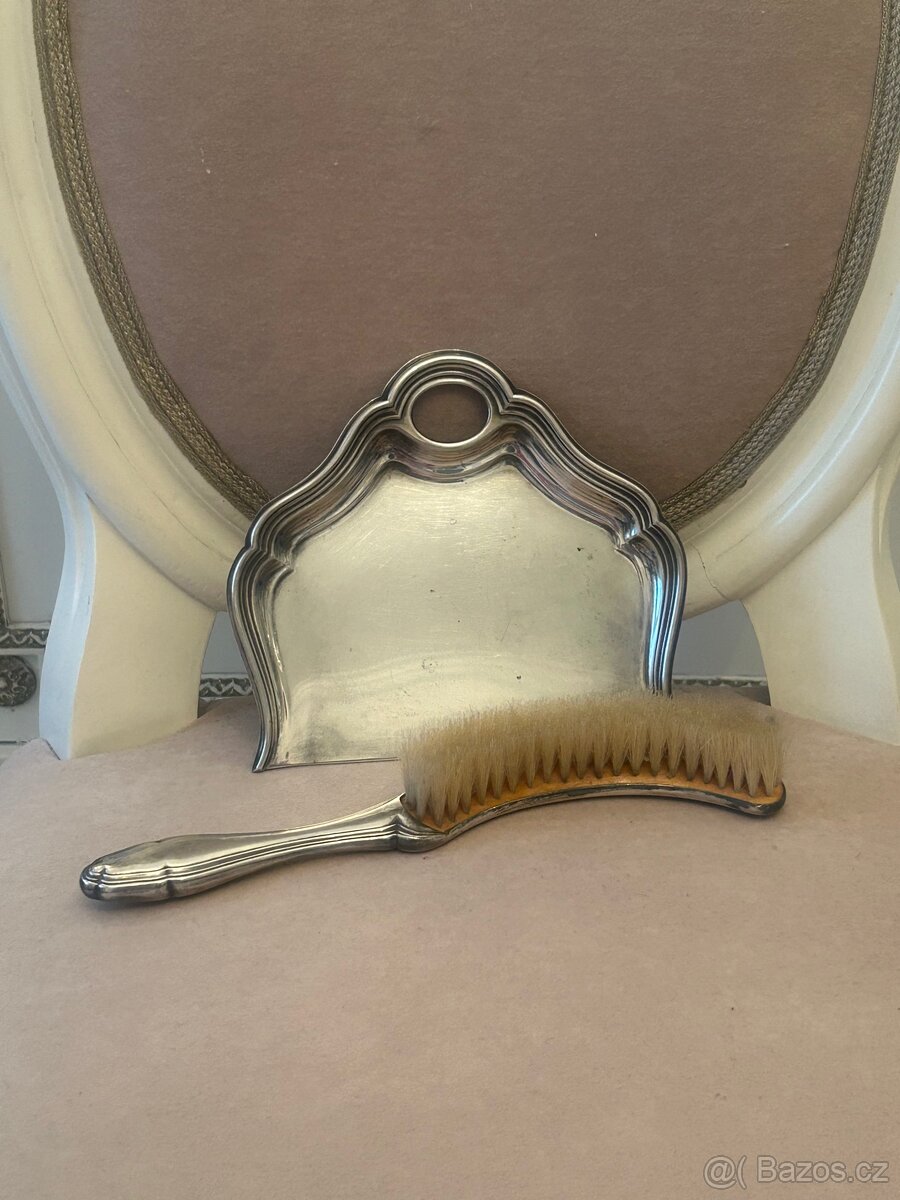 Elegantní postříbřená souprava Floreat - 2