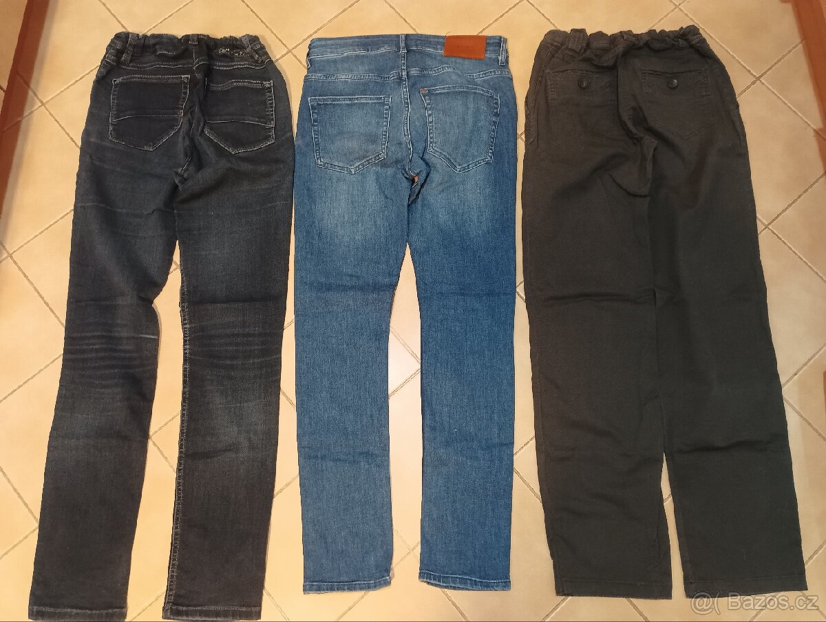 Dětské rifle DENIM a jiné, vel. 158 - 2