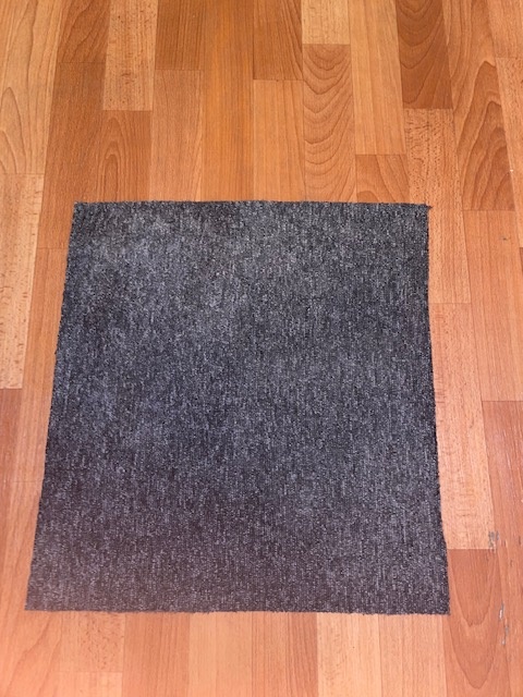 Zátěžový koberec čtverce 50x50cm,sůl-pepř . - 2