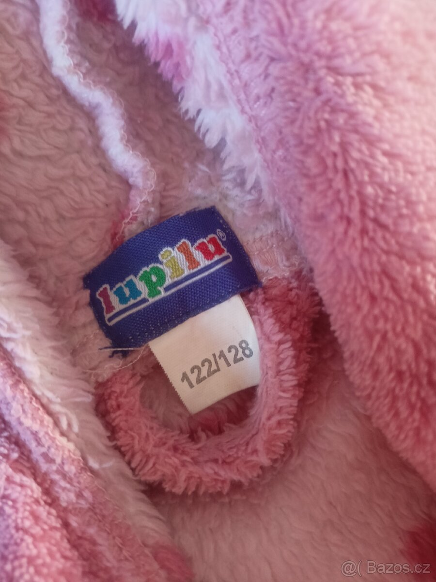 Dívčí župan, velikost 122/128 - 2