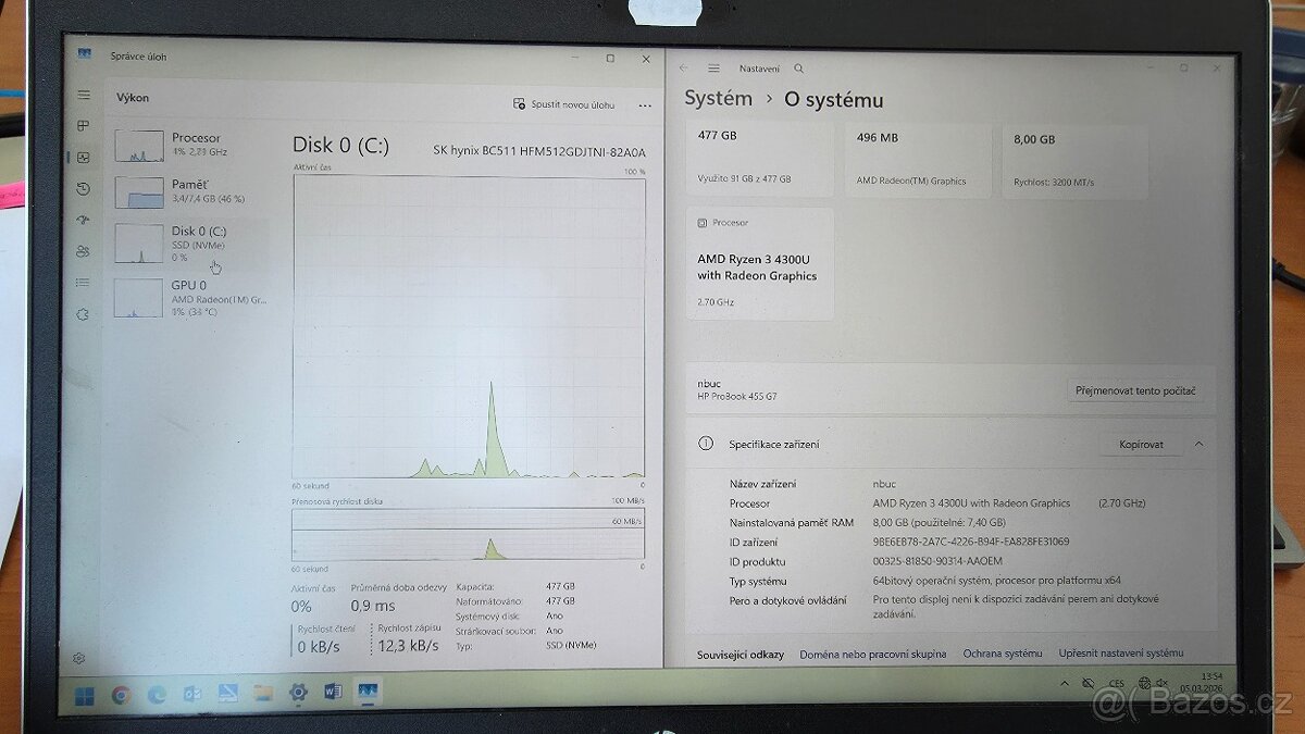 HP ProBook 455 G7 - 2