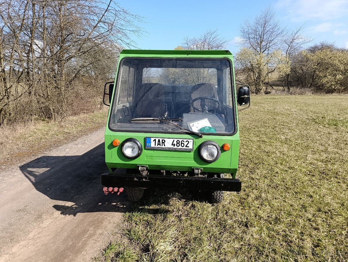 multicar m25 3straný sklápěč s uzávěrkou a redukcí - 2