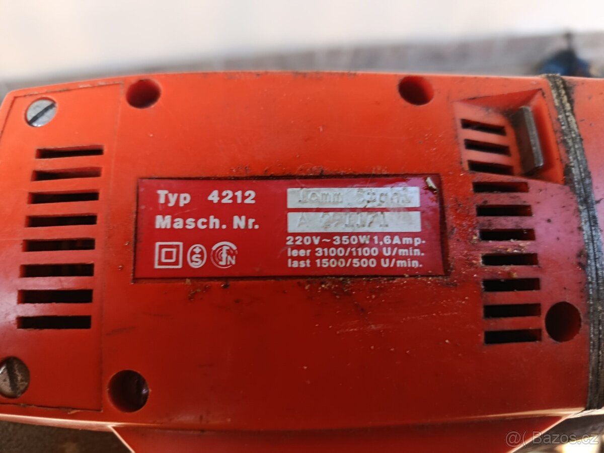 vrtačka příklepová - 2