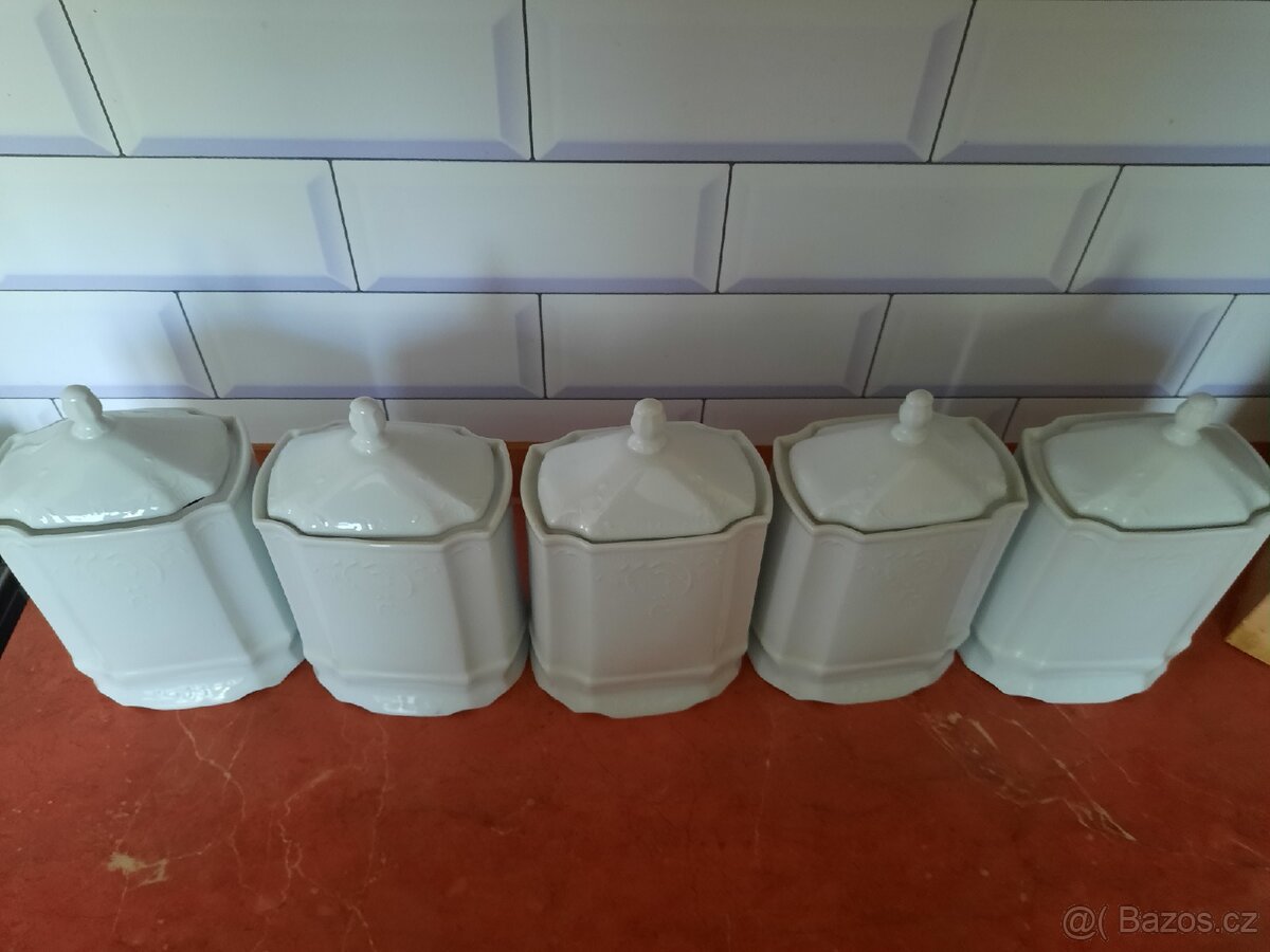 Porcelánové dózy - 2