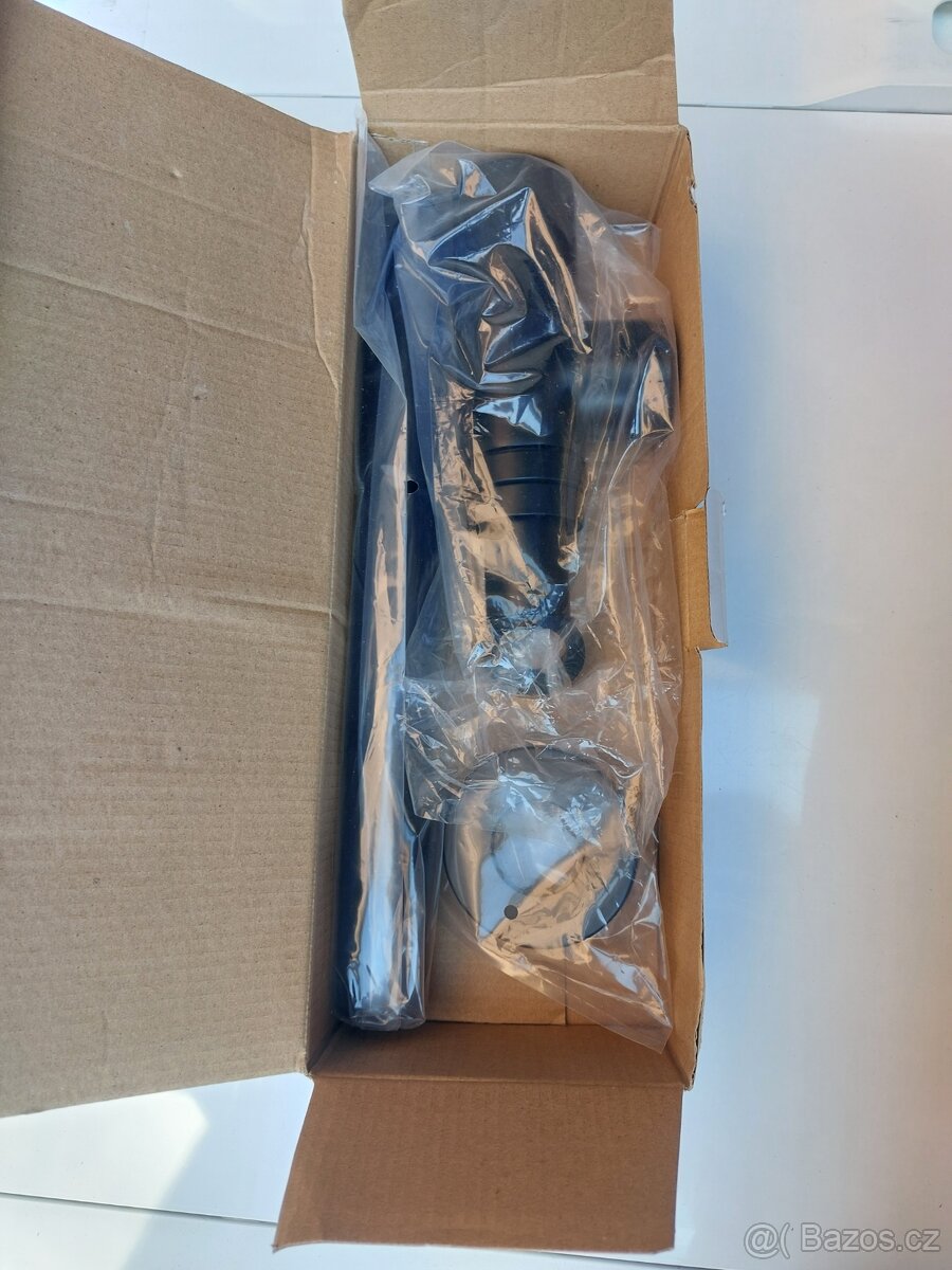 Sifon černý kovový Sapho - 2