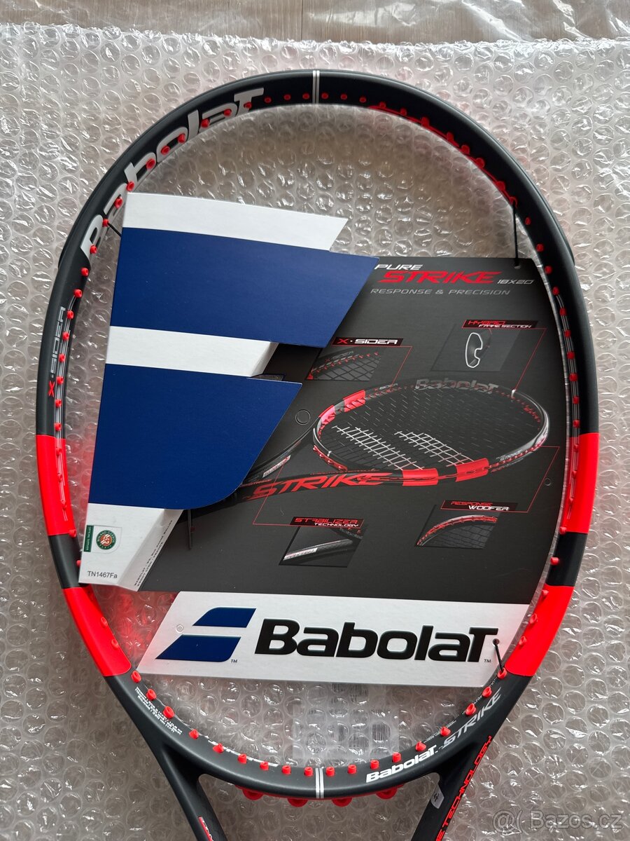 tenisová raketa bílá Babolat PURE Strike 18x20 G3, 305g - 2