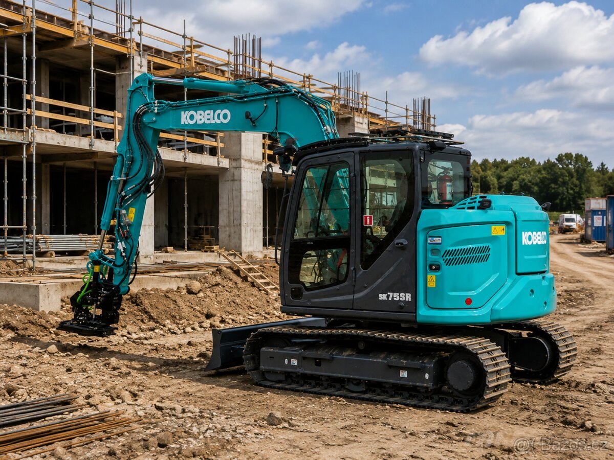 KOBELCO SK75SR-7 SD. - 2