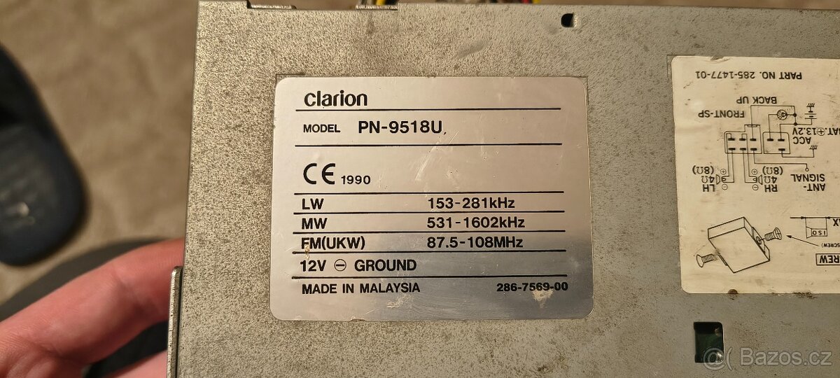 Autoradio Clarion Nissan 1990 - 2