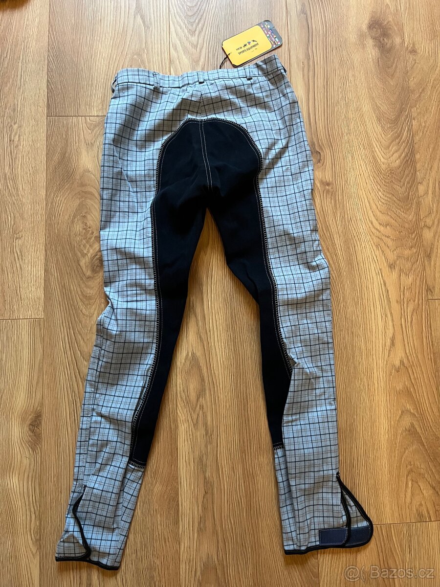 Kárované rajtky s celokoženým sedem - 2