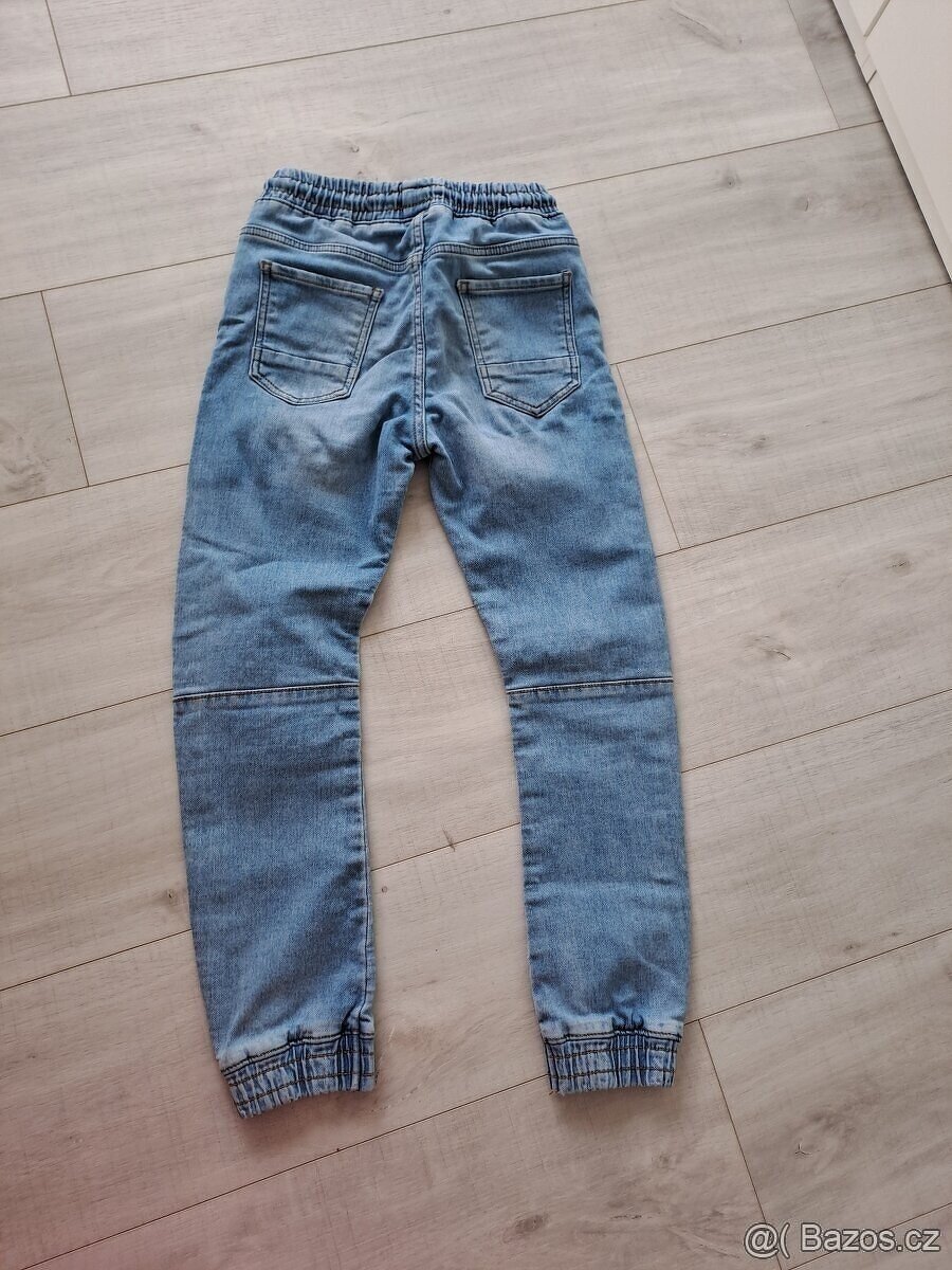 Džíny jogger, vel.140 - 2