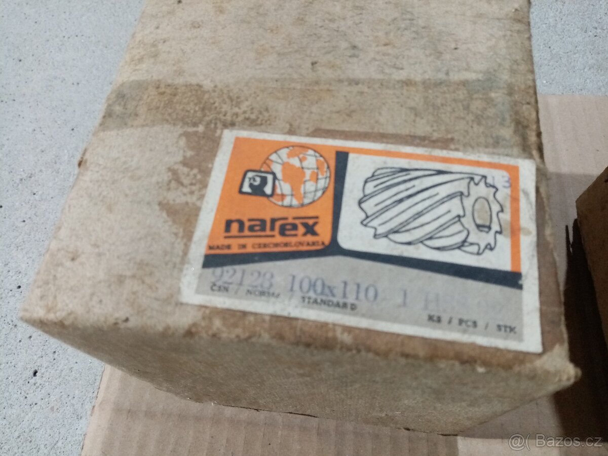 Válcové frézy 5ks - 2