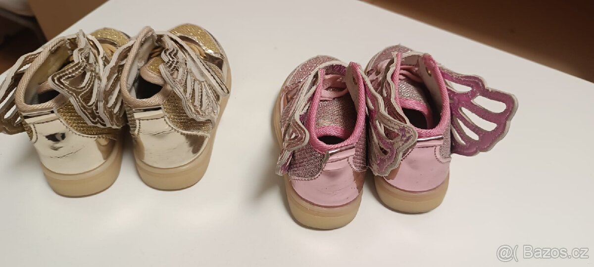 Dívčí svítící botičky - 2