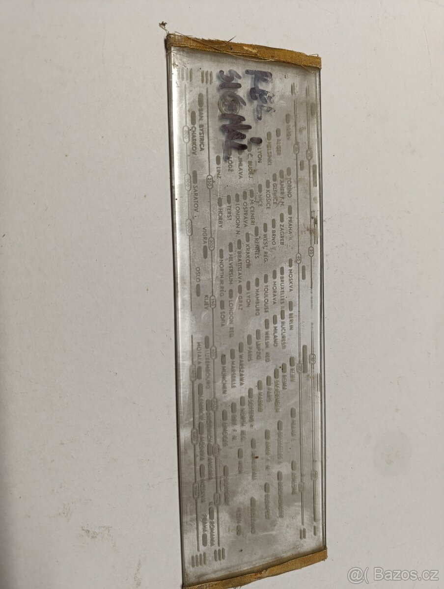 stupnice na starožitná radia - 2