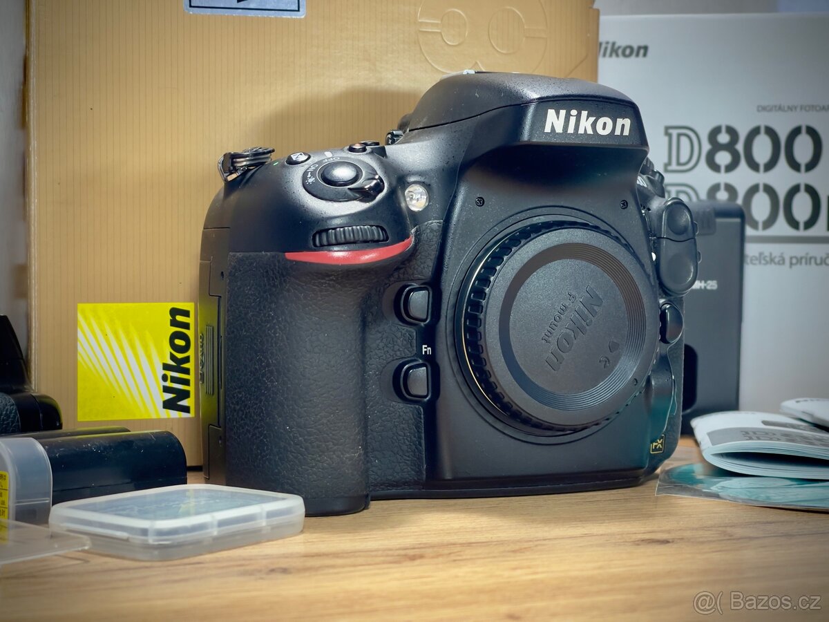 Nikon D800 – profesionální full-frame zrcadlovka, top stav - 2