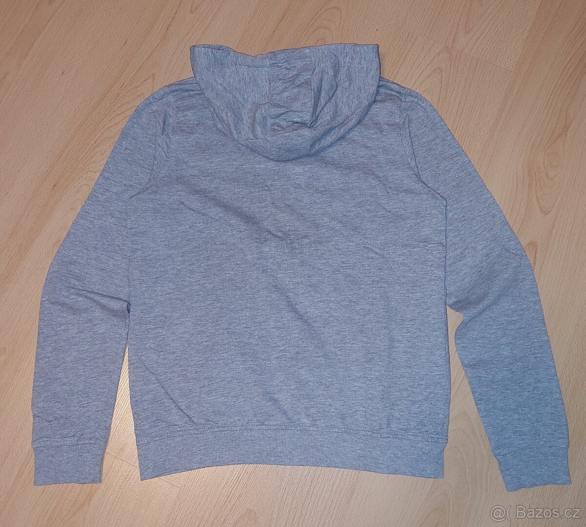 Šedá mikina vel. 146/152 - 2