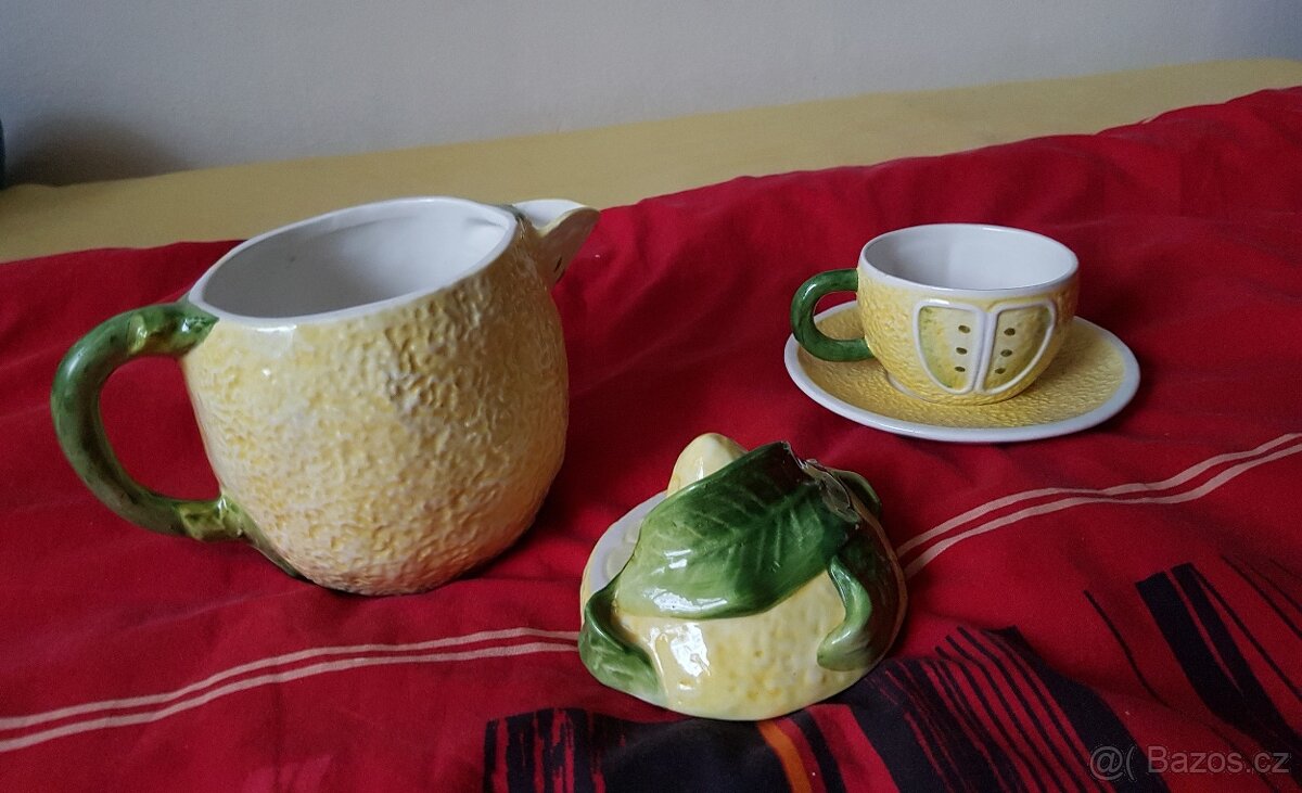 Konvička a hrneček s talířkem - 2
