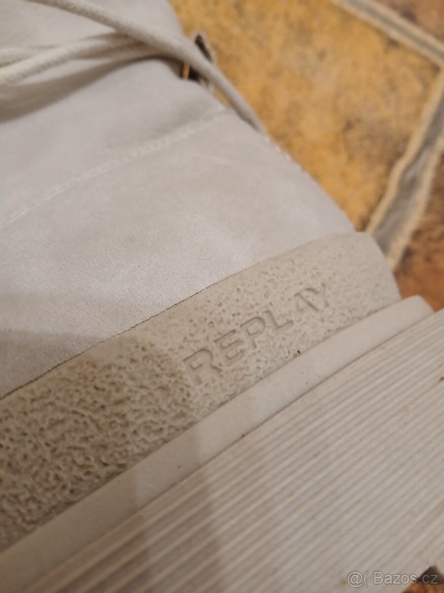 Kotníčkové boty s kožíškem Replay vel. 41 - 2