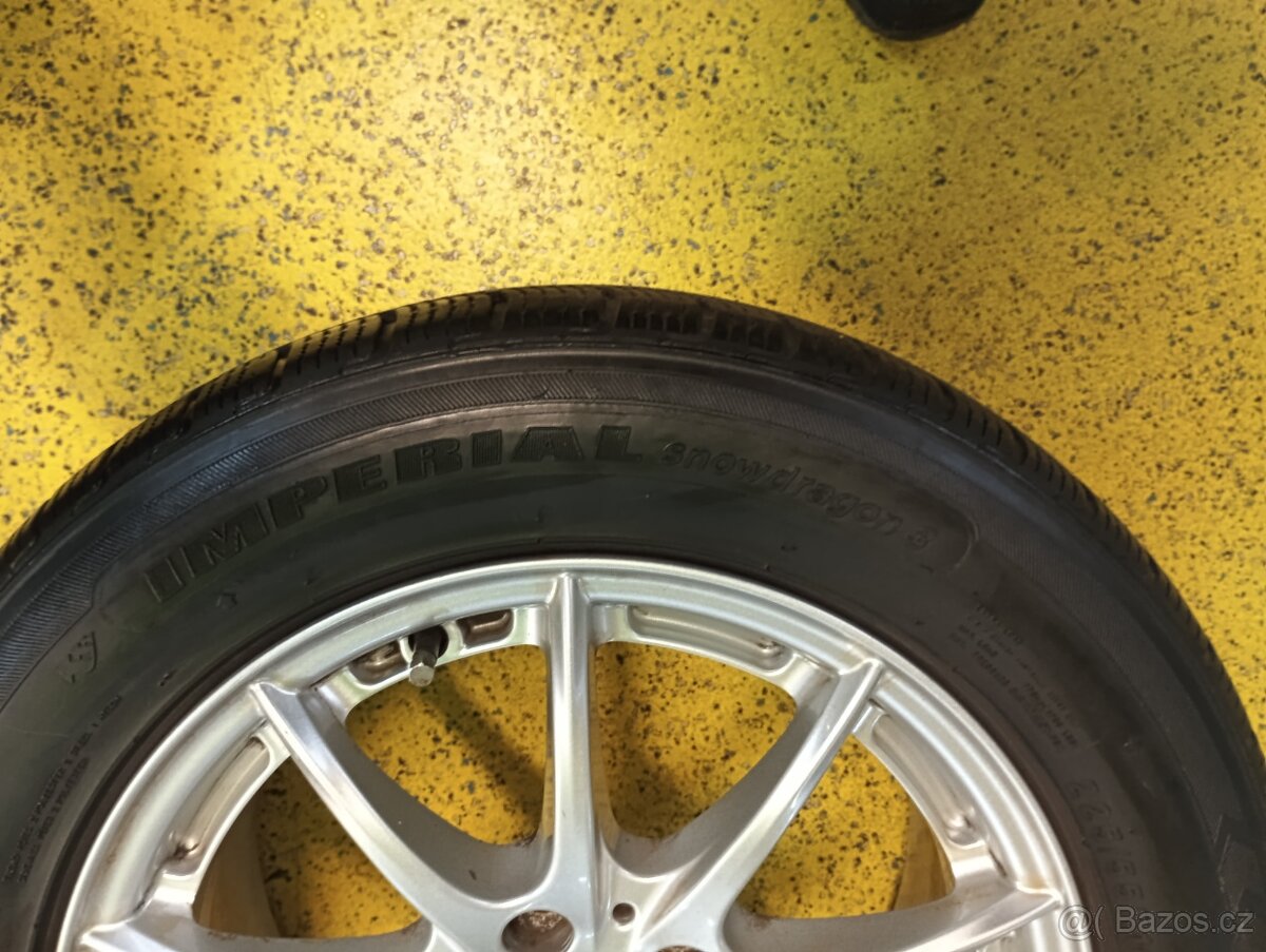 MB E aj.alu orig 16 se zimními pneu - 2
