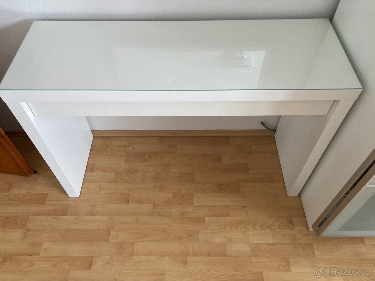 Toaletní stolek + zrcadlo IKEA - 2