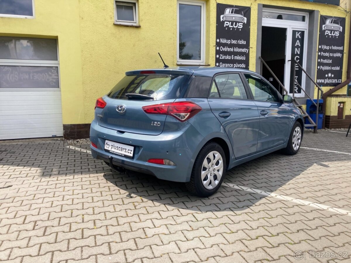 Hyundai i20, 1,1CRDi, park.senzory,vyhř.sedadla,STK 05/27 - 2