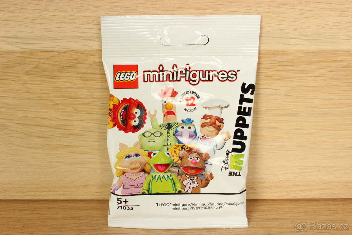 LEGO 71033 sběratelské minifigurky Mupeti - kompletní série - 2