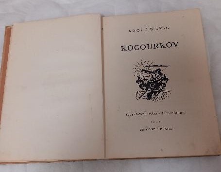 Kocourov, Adolf Wenig, rok 1947, pohádková kniha - 2