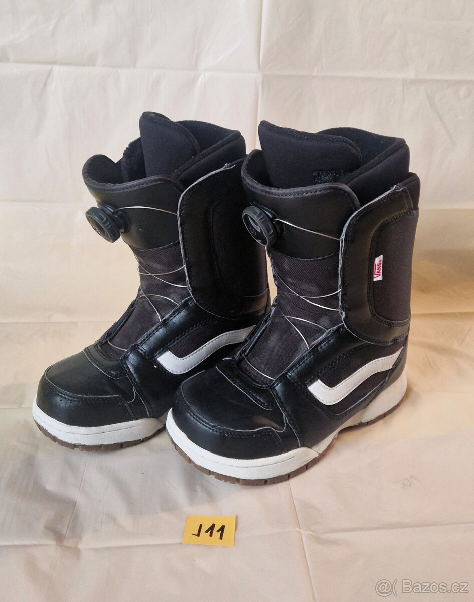 Snowboardové boty VANS -vel.:35, 22cm stélka, boa - 2