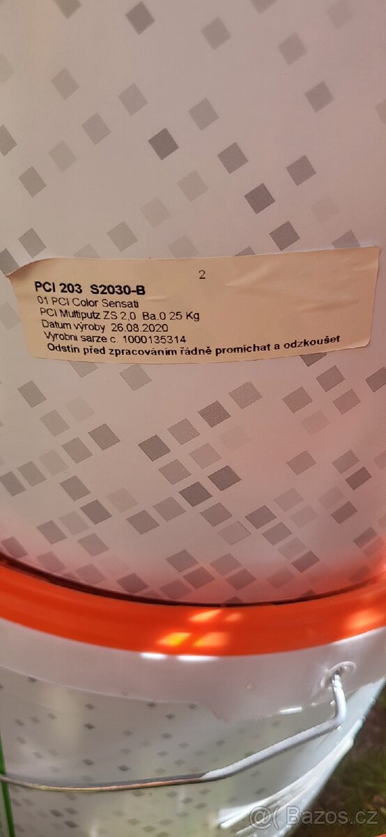 Prodám venkovní silikonovou omítku. - 2