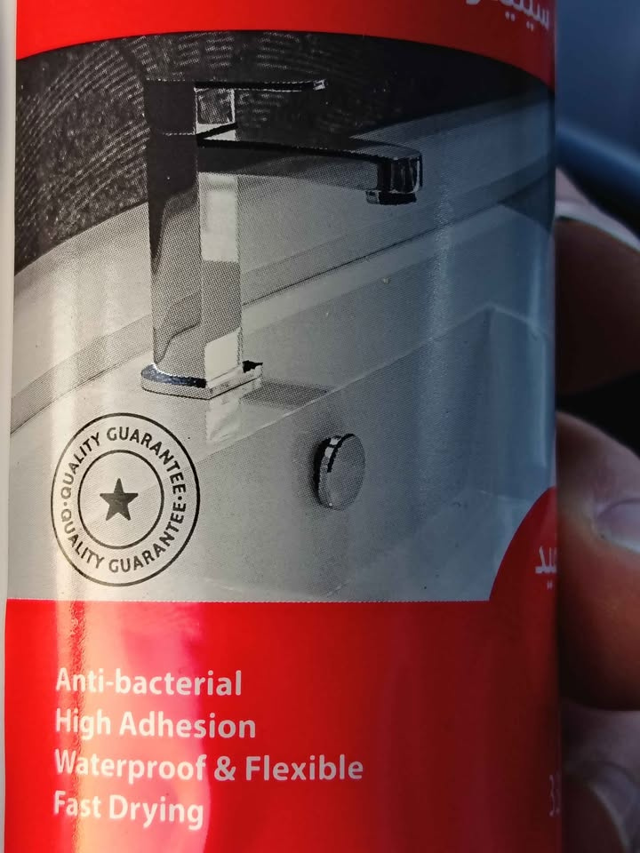 Sanitární tmel bílý, 330ml v kartuši, balení po 24 ks - 2