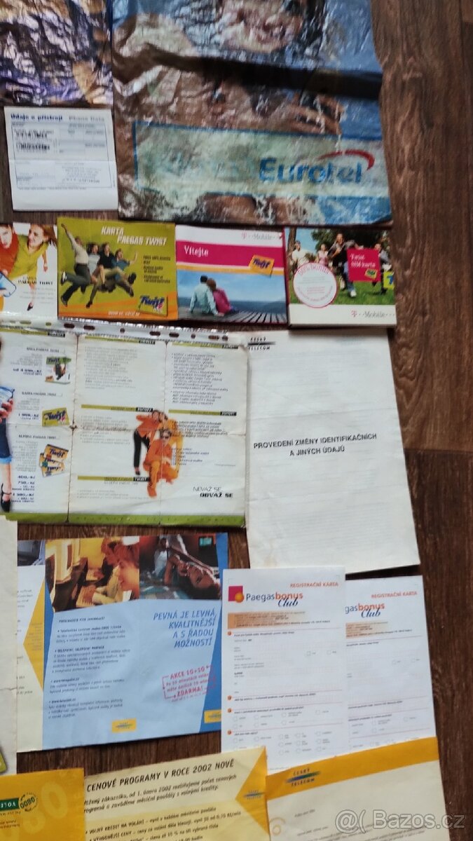 Eurotel, Pegas a Telecom prospekty - 2