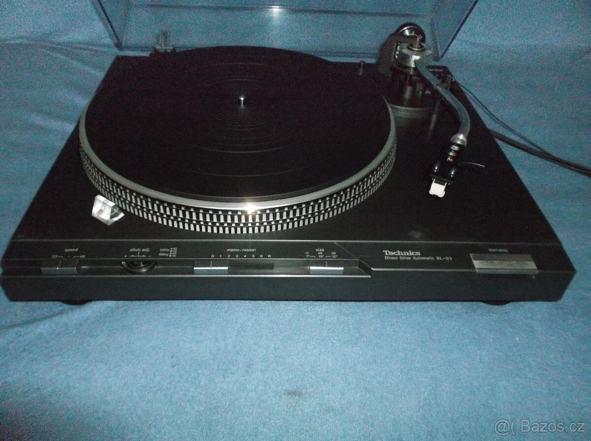 Gramofon TECHNICS SL-D3 s novou přenoskou - 2