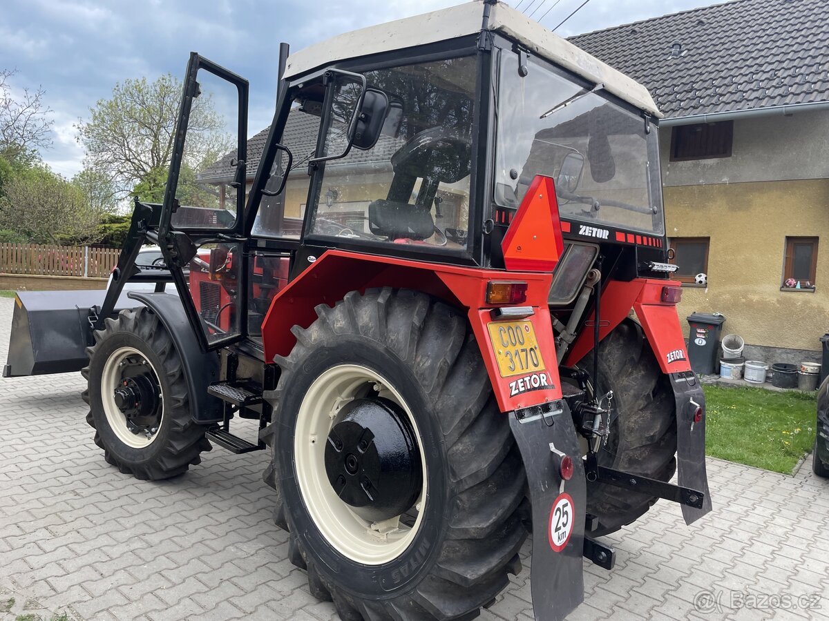 Zetor 6245 čelni naklač - 2