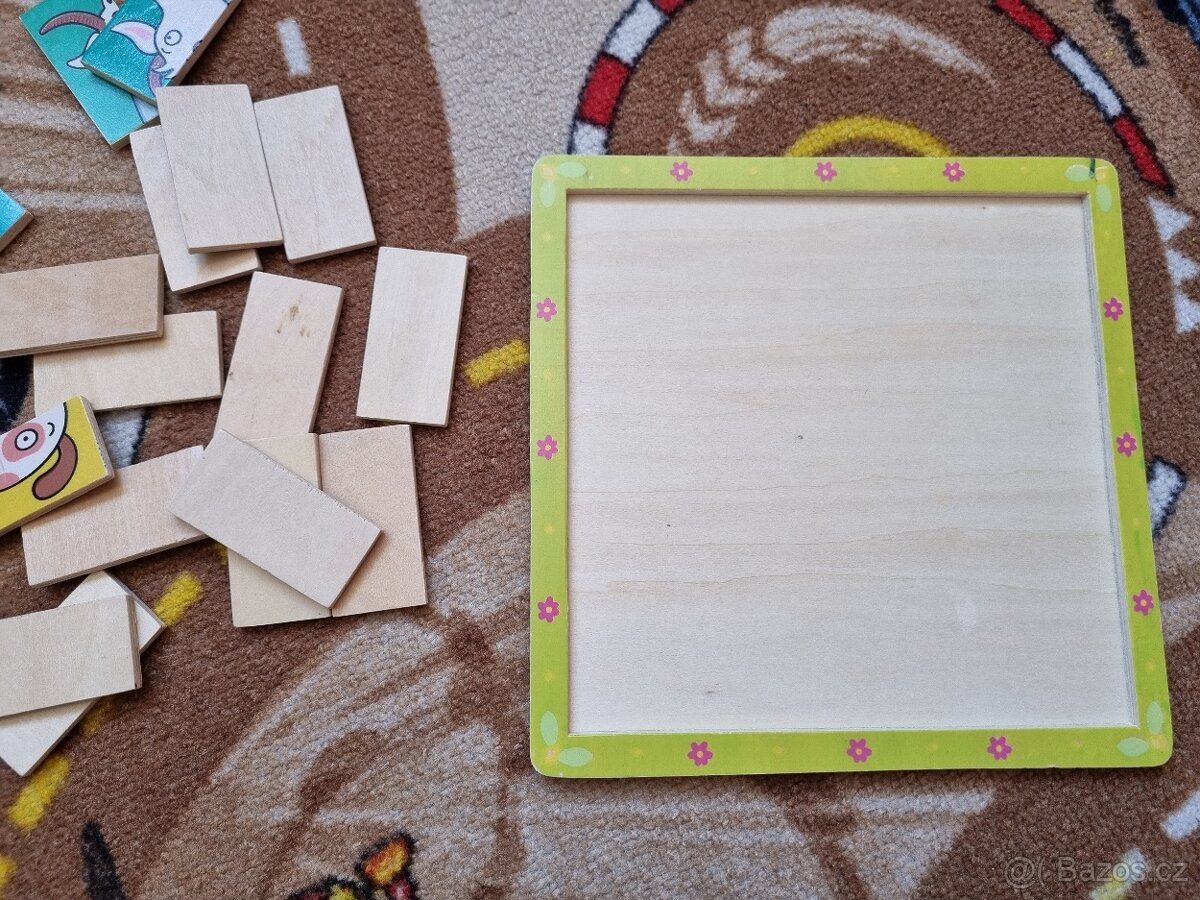 Puzzle zvířecí hlavy - 2