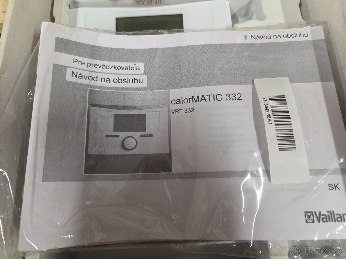 VAILLANT prostorový regulátor - 2