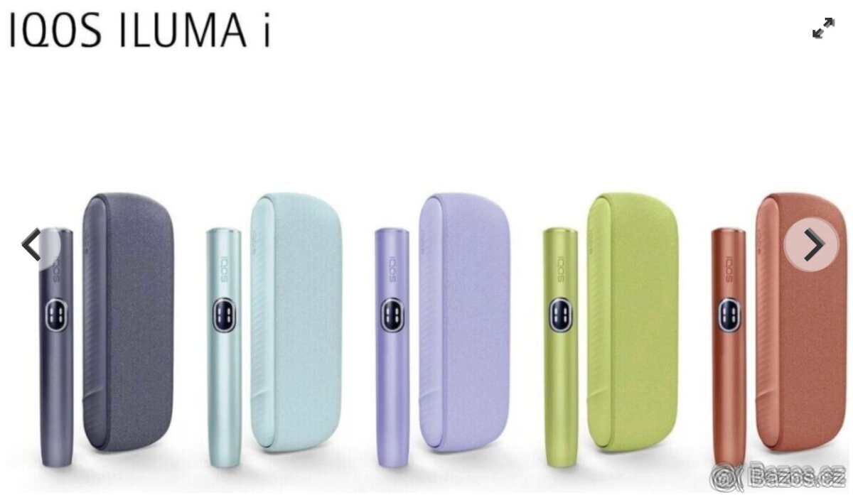 IQÖS ILUMA i,zcela nová,orig.zabalená, plná záruka, 5barev - 2