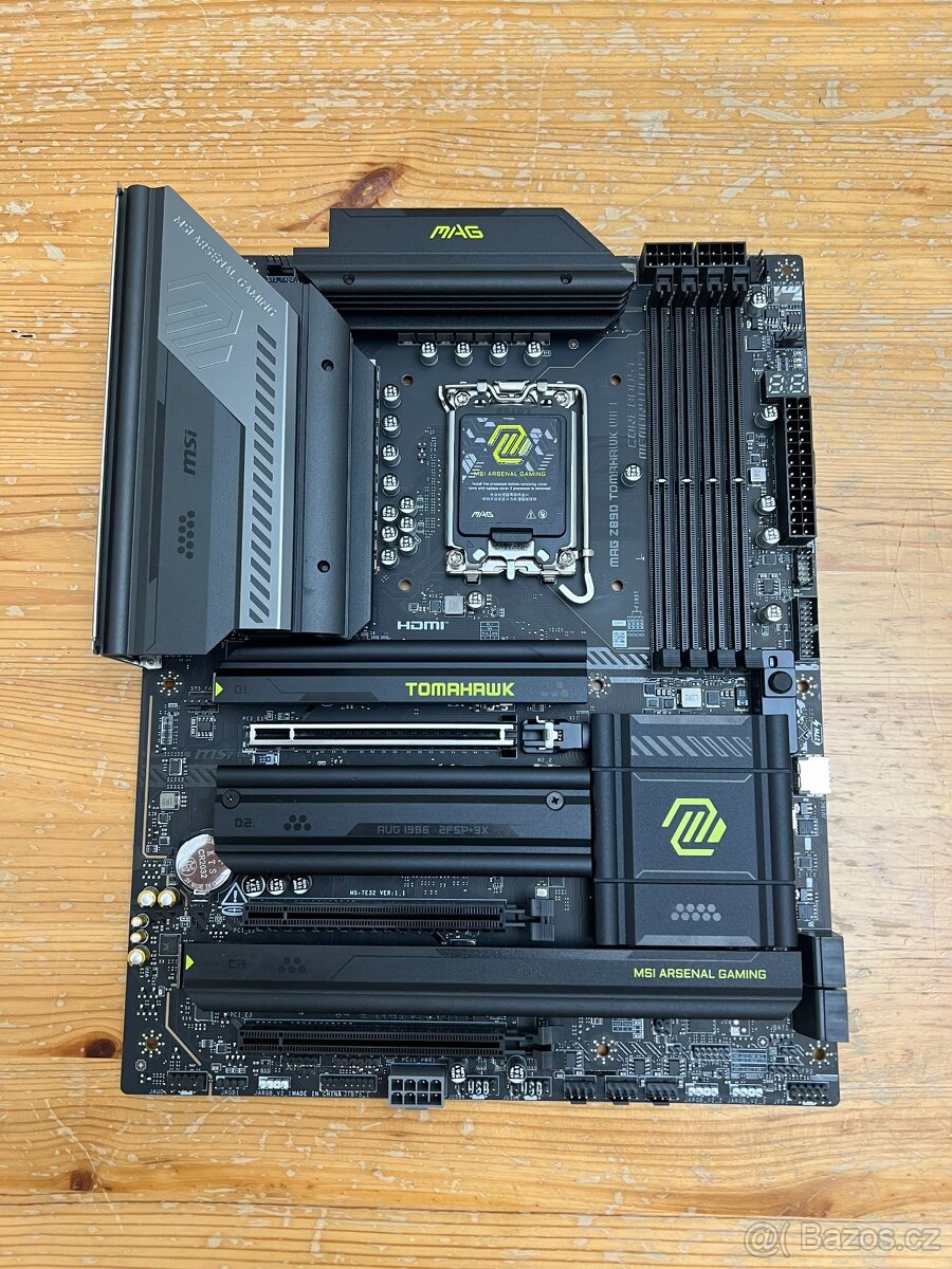 MSI MAG Z890 TOMAHAWK WIFI//Socket Intel 1851,Funkční,Záruka - 2