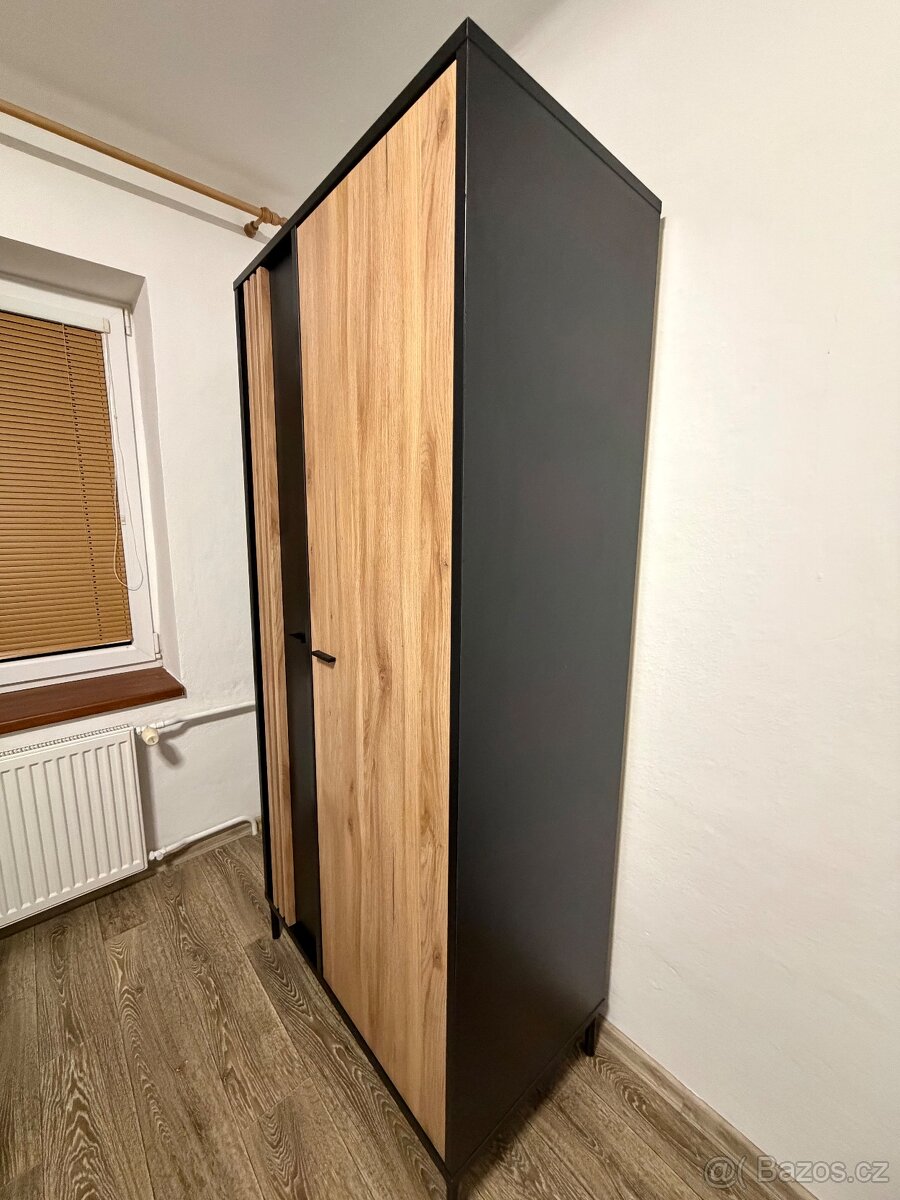 Šatní skříň a komoda Joakimis - 2