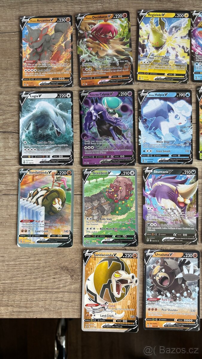 Karty pokémon full art V - 2