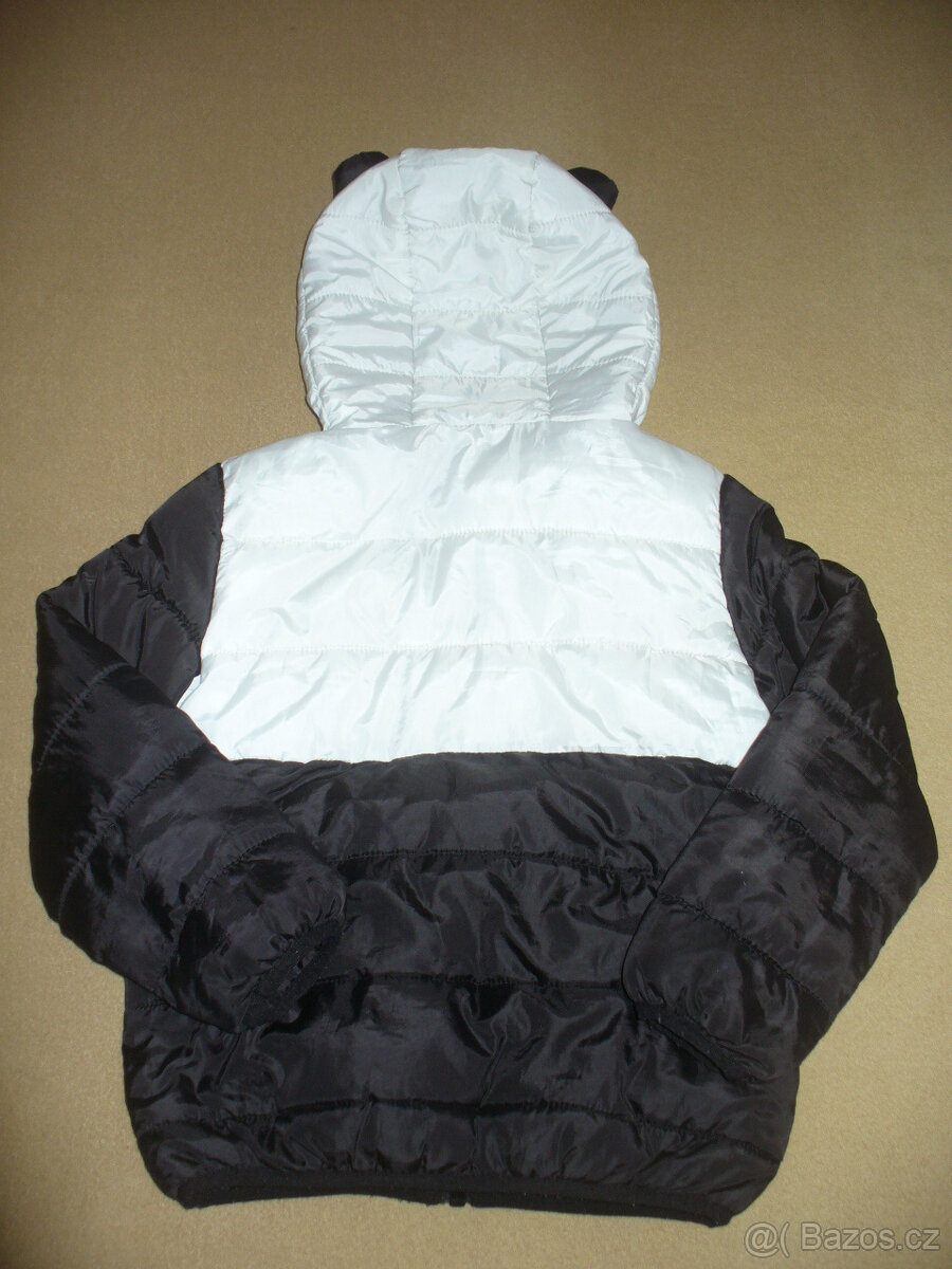 Šikovná pandí bundička vel. 122 - 2