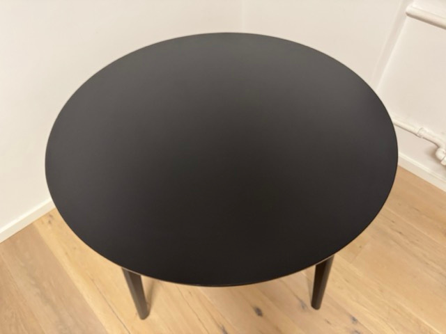 Stůl LISABO, černý, 105 cm ikea - 2