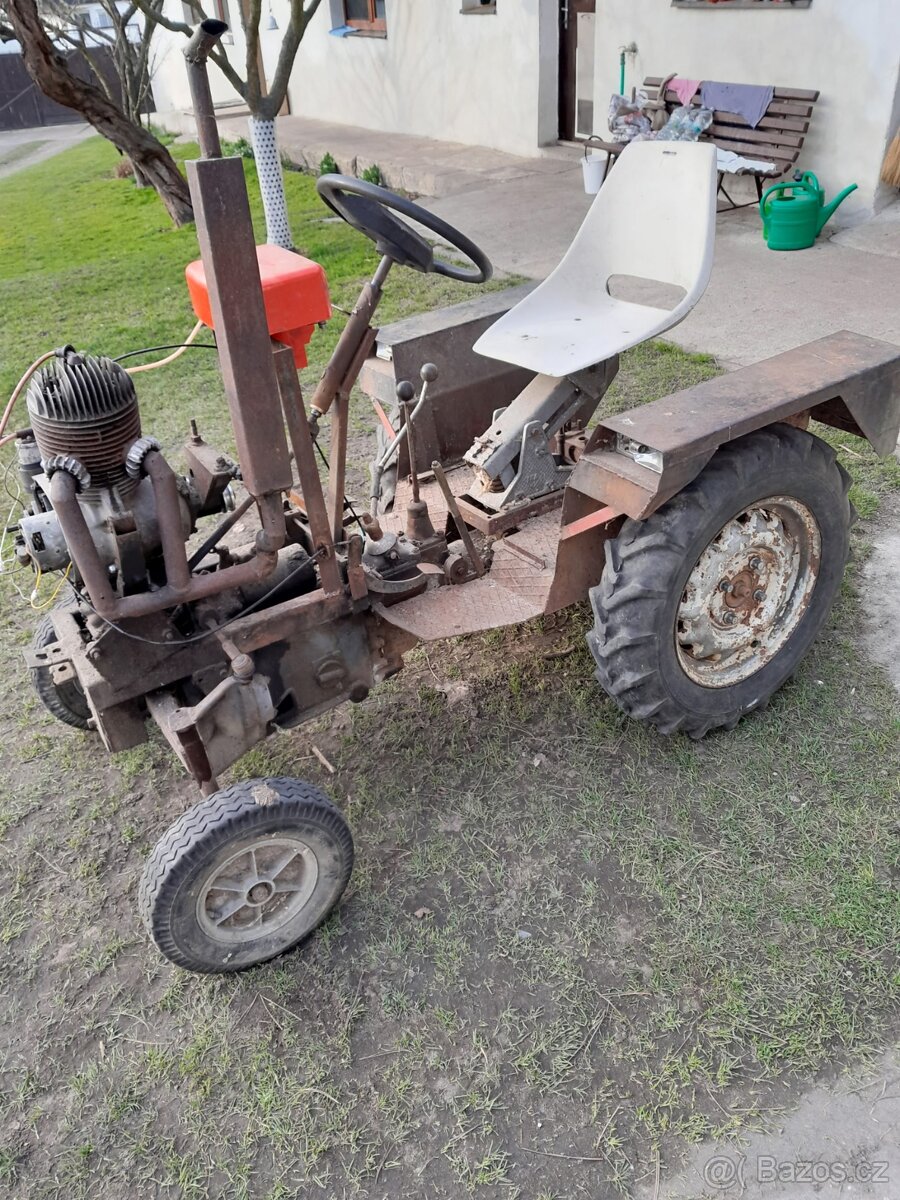 Traktor domácí výrob - 2