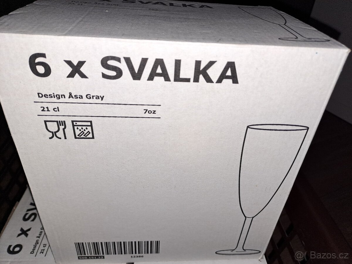 Skleničky na šampaňské SVALKA - 2