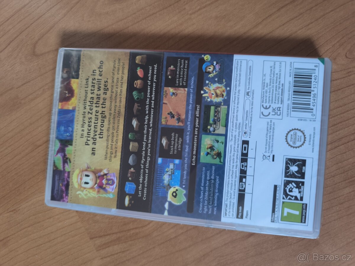 Nová originál zabalená hra Zelda Echoes of Wisdom - 2