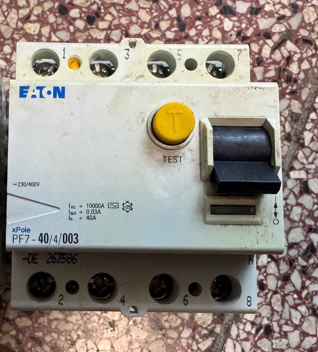Stykače schneider eletric, proudový chránič eaton 40a - 2