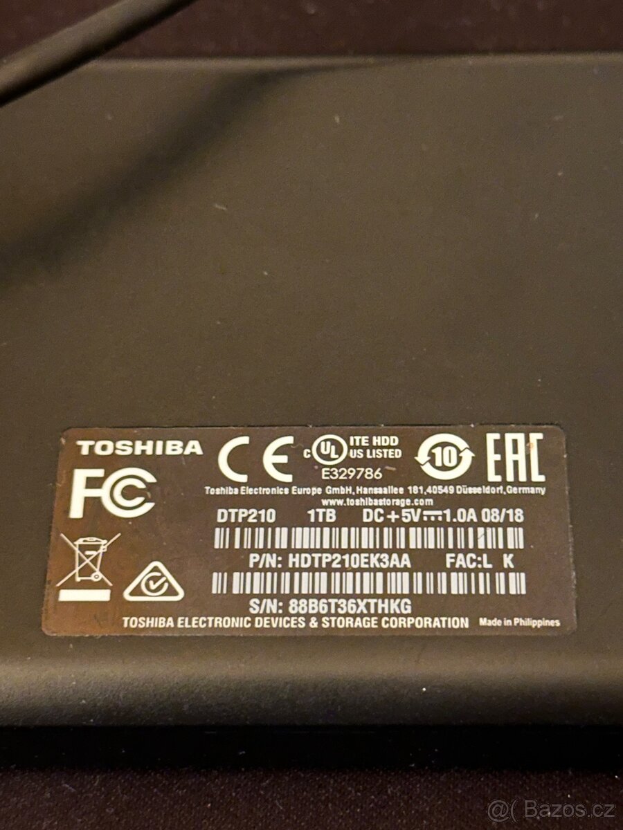Toshiba HDD 1 TB vnější - 2